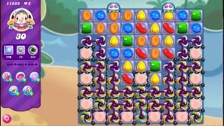 Candy Crush Saga Level 11689 No Boosters