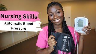 How to Take a Blood Pressure Automatically | Nursing Skills