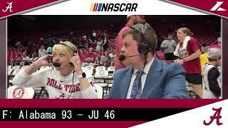 Alabama Women's Basketball vs. Jacksonville Live Courtside Cam | December 29th