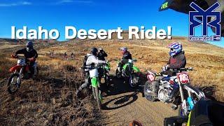 Amazing Idaho Desert Riding on Dirt Bikes