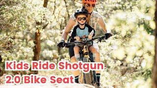 Kids Ride Shotgun 2.0 Review: The BEST kids bike seat for mountain biking?!