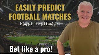 HOW TO PREDICT FOOTBALL MATCHES & PROFIT USING THIS BETTING FORMULA (1X2, BTTS, Over/under 2.5)