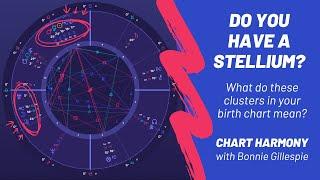 Do you have a STELLIUM?  What do the clusters in your birth chart mean?  Bonnie Gillespie LIVE