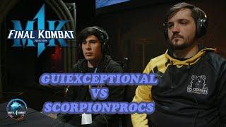 FINAL KOMBAT GROUP STAGE : GUIEXCEPTIONAL VS SCORPIONPROCS