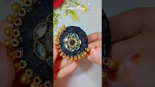 Diy Fabric Ring #shorts #shortsfeed #handmade