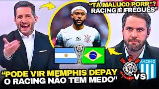 SOBERBA? IMPRENSA ARGENTINA DESAFIOU O DEPAY NO CORINTHIANS X RACING