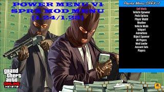 GTA V ONLINE 1.24/1.25 Mod Menu Power v1 [SPRX]