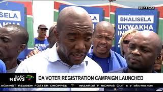 DA launches its voter registration campaign