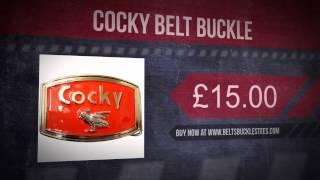 Cocky Belt Buckle