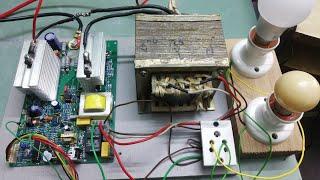 इन्वर्टर कैसे बनाएं // How to make a inverter 850 va// Automatic sukam inverter banaye 800va ka