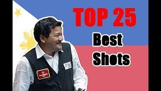 Efren Reyes 2018!!! Top 25 Amazing Shots Forever