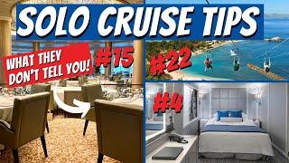 The 25 Solo Cruise Mistakes You Can't Afford to Make!