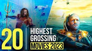 20 Highest-Grossing Movies 2023 | Box Office BOMBS 2023