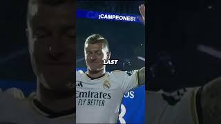 TONI KROOS INHERITED THE NUMBER 8 JERSEY LEGACY TO FEDE VALVERDE 