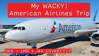 My Wacky American Airlines Experience! | SEA - LHR via JFK???