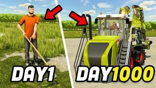 MEGA FARM on FLAT MAP From $0 | SUPERCUT | Farming Simulator