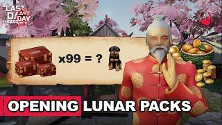 Last Day On Earth - you won't believe how many Rottweiler dogs rank 3 I got from the Lunar Pack!!