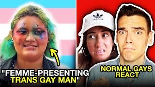 Normal gays react to INSANE “queer” activists! (ft. Arielle Scarcella)