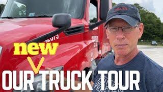 Tour of Our 'New' Freightliner Cascadia Truck | CRETE CARRIER