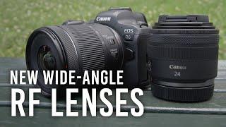 NEW Canon RF Wide-Angle Lenses: RF 24mm f/1.8 Macro & RF 15-30mm f/4.5-6.3