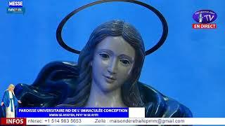 Vendredi 15 Novembre 2024 - 2eme Messe du 8ème jour de la Neuvaine à Marie qui Défait les Noeuds