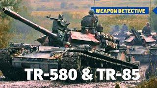 TR-580, TR-85 and TR-85M1 Bizonul tanks | Romanian Frankenstein monsters