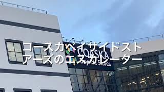 コースカベイサイドストアーズのエスカレーター