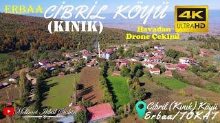 Cibril (Kınık) Köyü / ERBAA / TOKAT - 4K Dronla Havadan Çekim / 30.10.22