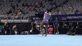 Jordan Chiles - Floor Exercise - 2021 U.S. Gymnastics Championships - Senior Women Day 1