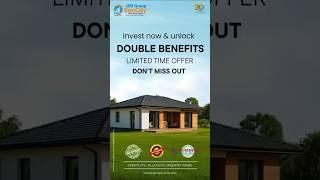 Invest Now & Unlock Double Benefits! | Free Weekend Home Plots | JSR Group Suncity