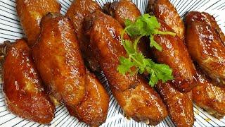 Very Easy Oven Baked Honey Soy Chicken Wings 蜜烤鸡翅