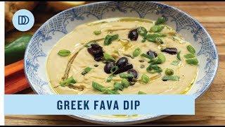 Greek Fava Dip: Split Pea Dip (Vegan)