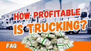 Running Your Own Trucking Company | Is it PROFITABLE?