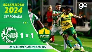 JUVENTUDE 1 X 1 CUIABÁ | MELHORES MOMENTOS | BRASILEIRÃO 2024 | ge.globo