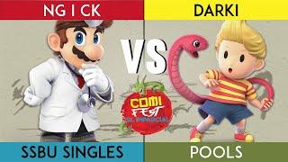 COMI FEST 2020 - NG I CK (DR. MARIO) VS DARKI (LUCAS) - SSBU Singles - POOLS