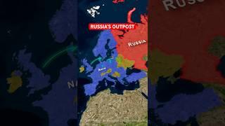 Russia Breaks All Geographical Rules! #shorts #geography #russia #maps #facts #history #borders