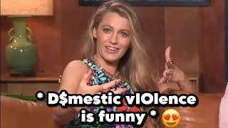 Blake lively being an absolute mess during it ends with us promotions and throughout her interview