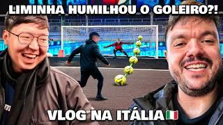 LIMINHA HUMILHOU O GOLEIRO NO X1??? - VLOG #2 ITALIA KINGS WORLD CUP NATIONS