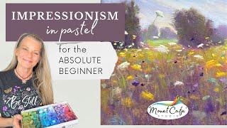 Easy Step by Step Pastel Painting Tutorial for Absolute Beginners! 