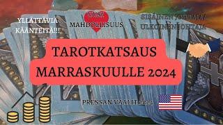 Tarotkatsaus marraskuulle 2024 Pettymykset kääntyvät voitoiksi