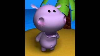 Talking Baby Hippo sings