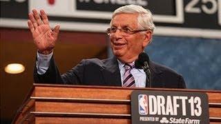 David Stern's last draft pick announcement of his career!