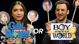 Boy Meets World vs. Girl Meets World