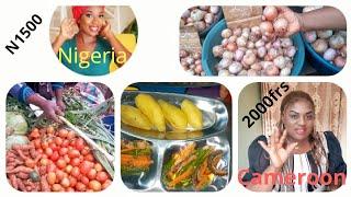 Can 1500Naira/2000france feed a Family Of 4 in Cameroon? #SisiYemmieTv#Cookwith1500