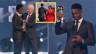   VINICIUS JUNIOR WINS THE FIFA BEST MEN’S PLAYER AWARD 2024 | THE BEST