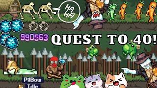 IdleOn - Quest to 40 Gems! Spike minigame. Day 4!