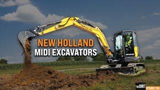 New Holland Now Has its Own “Midi” Excavator Line