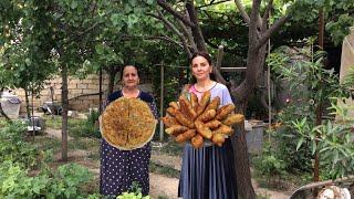 A wonderful day with my family. We prepared interesting cold snacks.