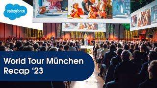 Salesforce World Tour München 2023 – Zurück zur Kund:in – Recap Movie