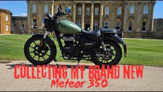 Picking Up My New Royal Enfield Meteor 350 | Motovlog UK #4